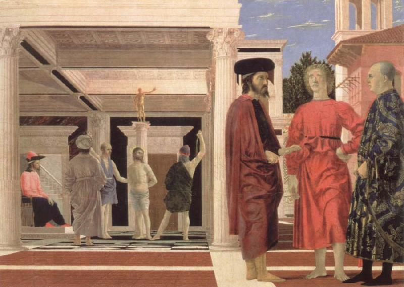 Piero della Francesca The Flagellation fo Christ